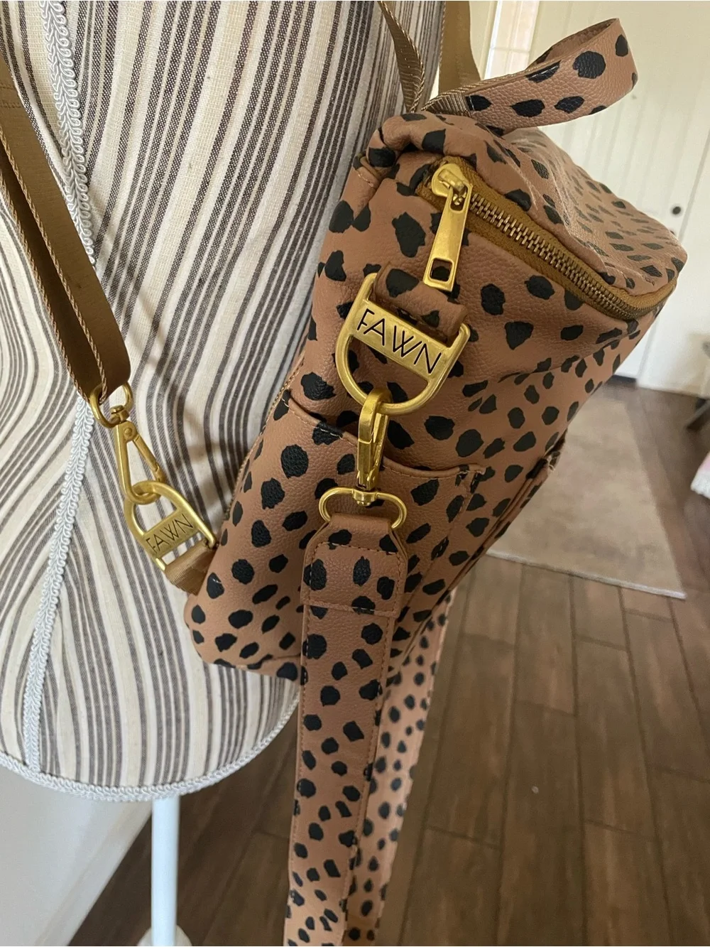 Fawn Design Cheetah Diaper Bag